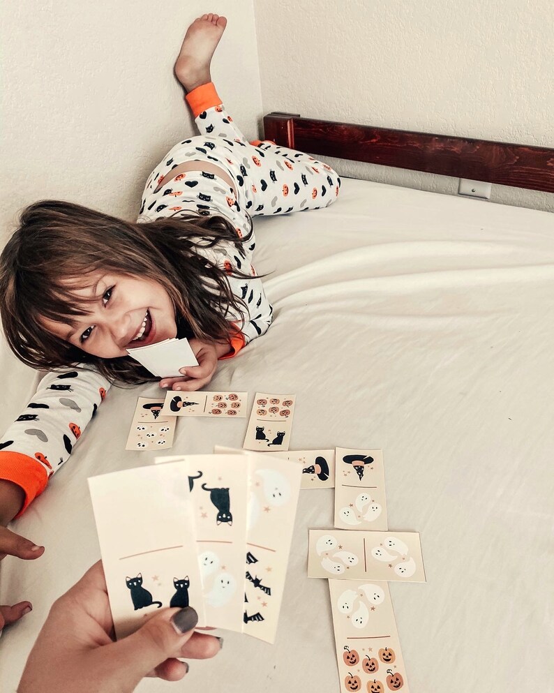 Halloween Dominoes Printable - Instant Download - Etsy