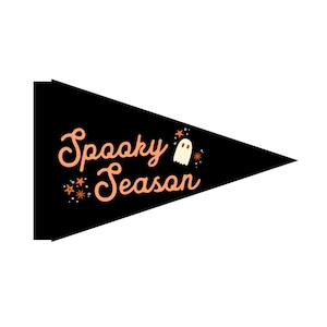 Halloween printable flag - INSTANT DOWNLOAD
