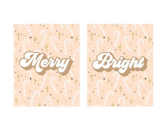 Arte de Natal para impressão - DOWNLOAD INSTANTÂNEO