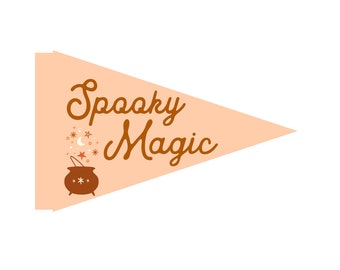 Halloween printable flag - INSTANT DOWNLOAD