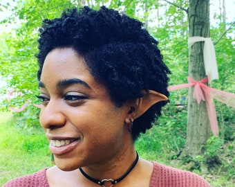 Custom Painted Elf Ears for Hobbit Pixie Dalish Fairy Costumes and Cosplay