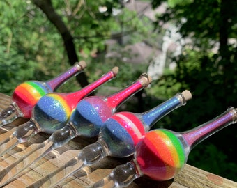 LGBTQ + Pride Fairy Wand Body Safe Glitter Magic pour les festivals