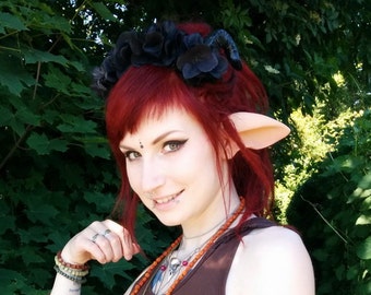 Custom Handpainted Faun Satyr Saga Gelfling Cosplay Elf Ears