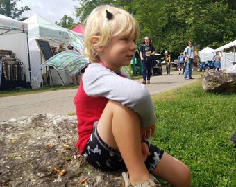 Miniaturowy kostium cosplayowy z rogami i spinkami do włosów