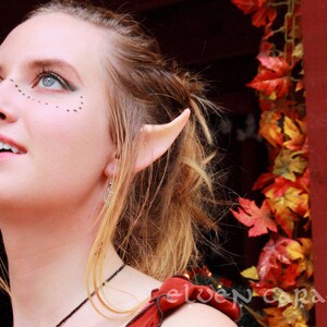 Custom Painted Elf Ears for High Elf Woodland Lord of the Rings Halloween Costumes and Cosplay image 3