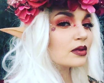 Set Orecchie Da Elfo Morbide + Orecchini Luna E Clip Cartilagine – Fai Da Te Cosplay Halloween