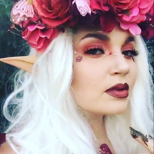 Bemalte Elfenohren für Link Taako Zelda Skyrim Dragon Age Elfe Cosplay oder Kostüm