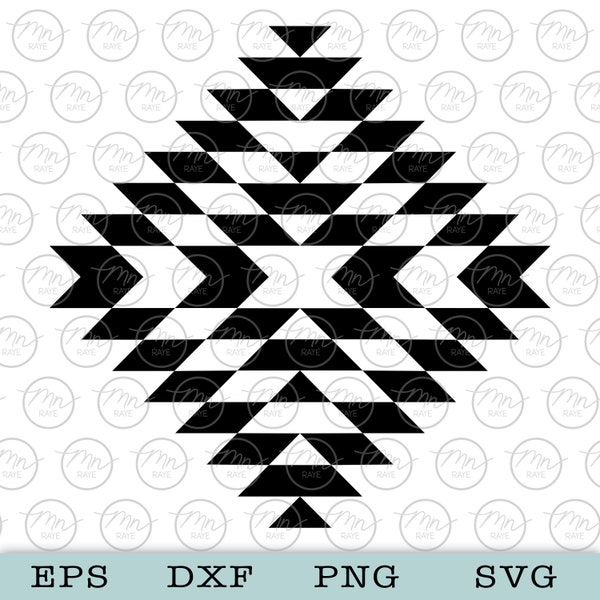 Tribal Pattern Svg, Tribal Print, Digital Clipart, Svg Files For Cricut, Silhouette Cut Files, Sign, Pattern, Aztec, svg, png, eps, dxf,