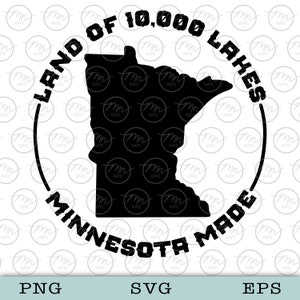 Minnesota Made svg, Nature svg, Outdoor svg, Nature silhouette, svg, png, Treeline, MN, Minnesota, Silhouette, mn svg, Minnesota svg