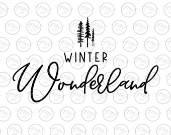 Download Winter Wonderland Svg Etsy