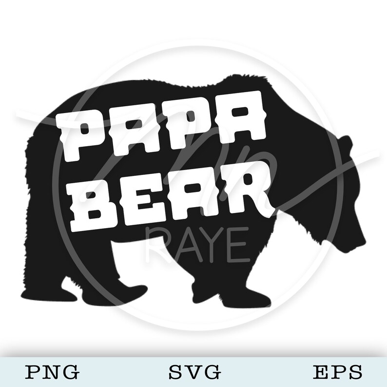 Free Free Papa Bear Cricut Svg 864 SVG PNG EPS DXF File
