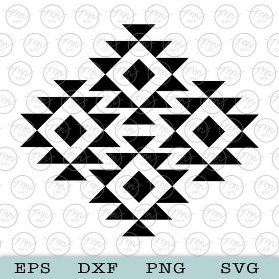 Download Aztec Pattern Svg Aztec Print Digital Clipart Svg Files For Etsy