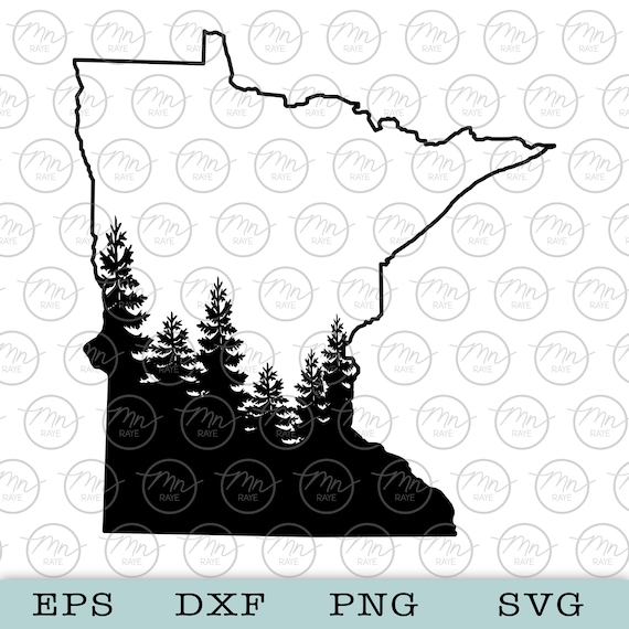 Download Pine Tree Minnesota Svg Nature Svg Outdoor Svg Nature Etsy