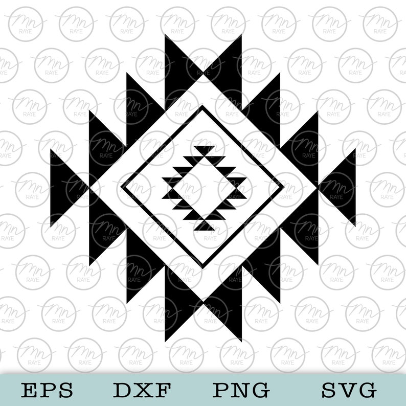 Aztec Pattern Svg Aztec Print Digital Clipart Svg Files for - Etsy