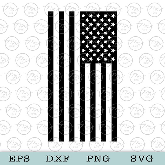 American Flag Svg Digital Clipart Files For Cricut Etsy