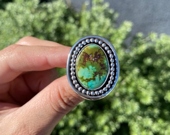 Bao Canyon Turquoise and Sterling Silver Ring-8