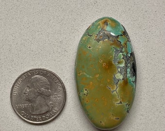 Thick cut Qungi Turquoise Cabochon