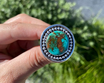 Bao Canyon Turquoise and Sterling Silver Ring-6