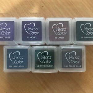 Tsukineko Versa Color Ink Pad mini 1 Cube image 1