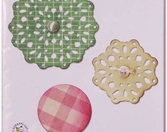Jeu de 3 matrices de découpe Thinlits Sizzix - Dentelle, objet de décoration pour superposition