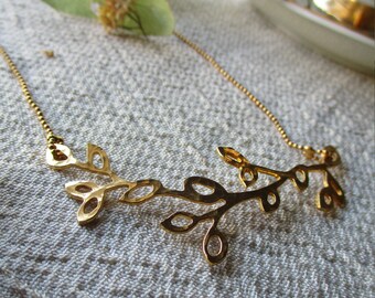 Dryad Gold Necklace