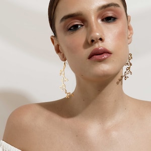 Dryad Gold Earrings