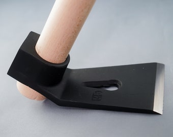 Woodworking -Woodcarving Straight Adze - Combined with Hammer / Axe + Claw Hammer