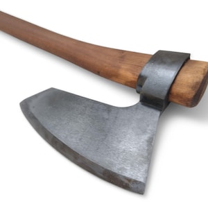 2,7 lbs extr rare hewing goosewing bearded broad axe - viking style
