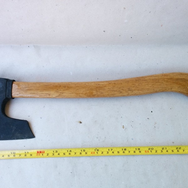 Viking type light bearded axe / hatchet with handle