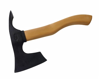 Bearded Hatchet combo Axt with Adze Blade Bushcraft - ergonomic handle