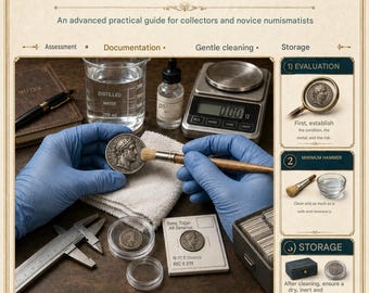 Pdf manual how to and how not to clean ancient and vintage coins English