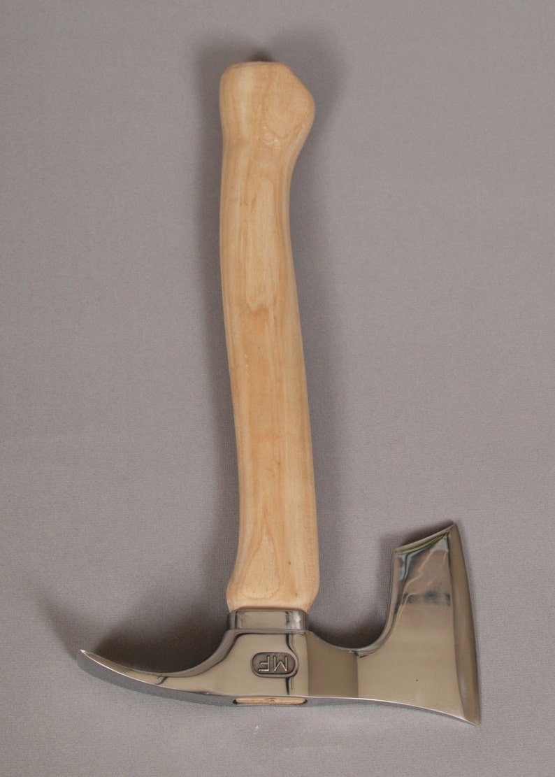 Camping Stainless Steel Bearded Hatchet Axe With Adze Blade Etsy