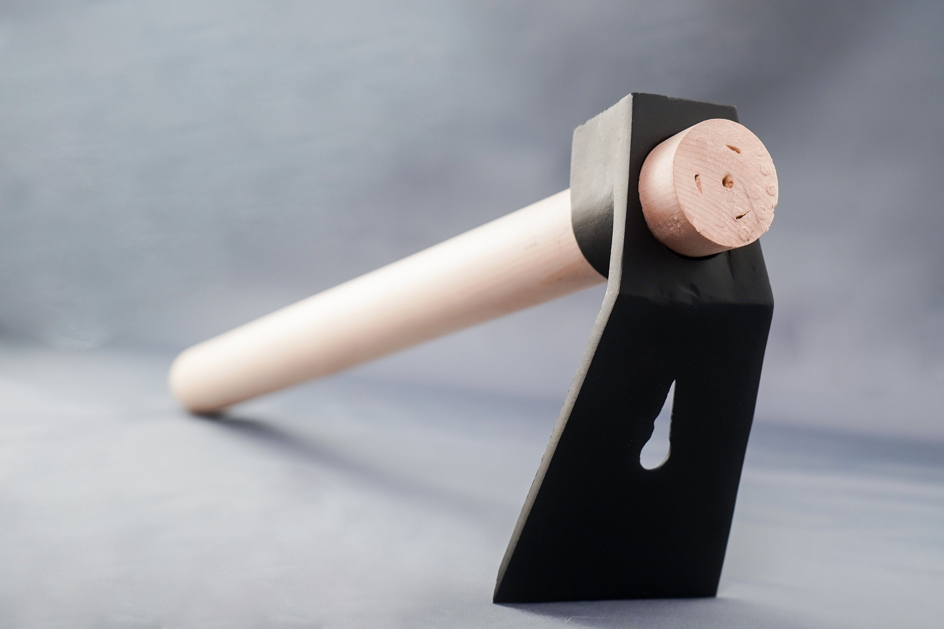 WOODCARVING Straight Adze - Combined With Claw Hammer - View #4