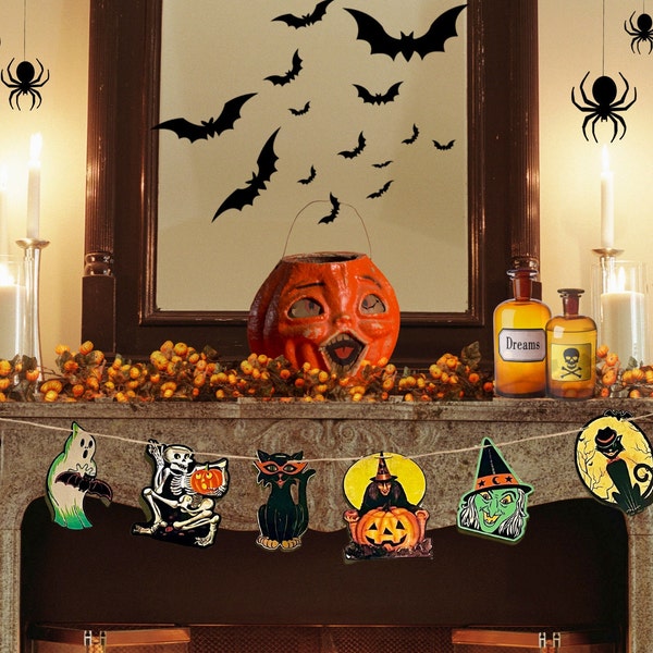 Vintage Halloween Decor Etsy