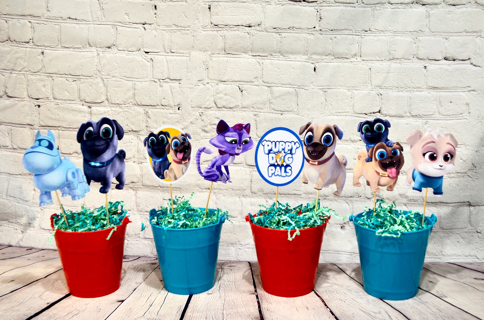 Puppy Dog Pals Birthday Decorations Puppy Dog Pals Party Etsy
