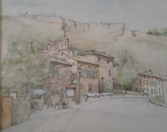 French restaurant in the village of Salvagnac