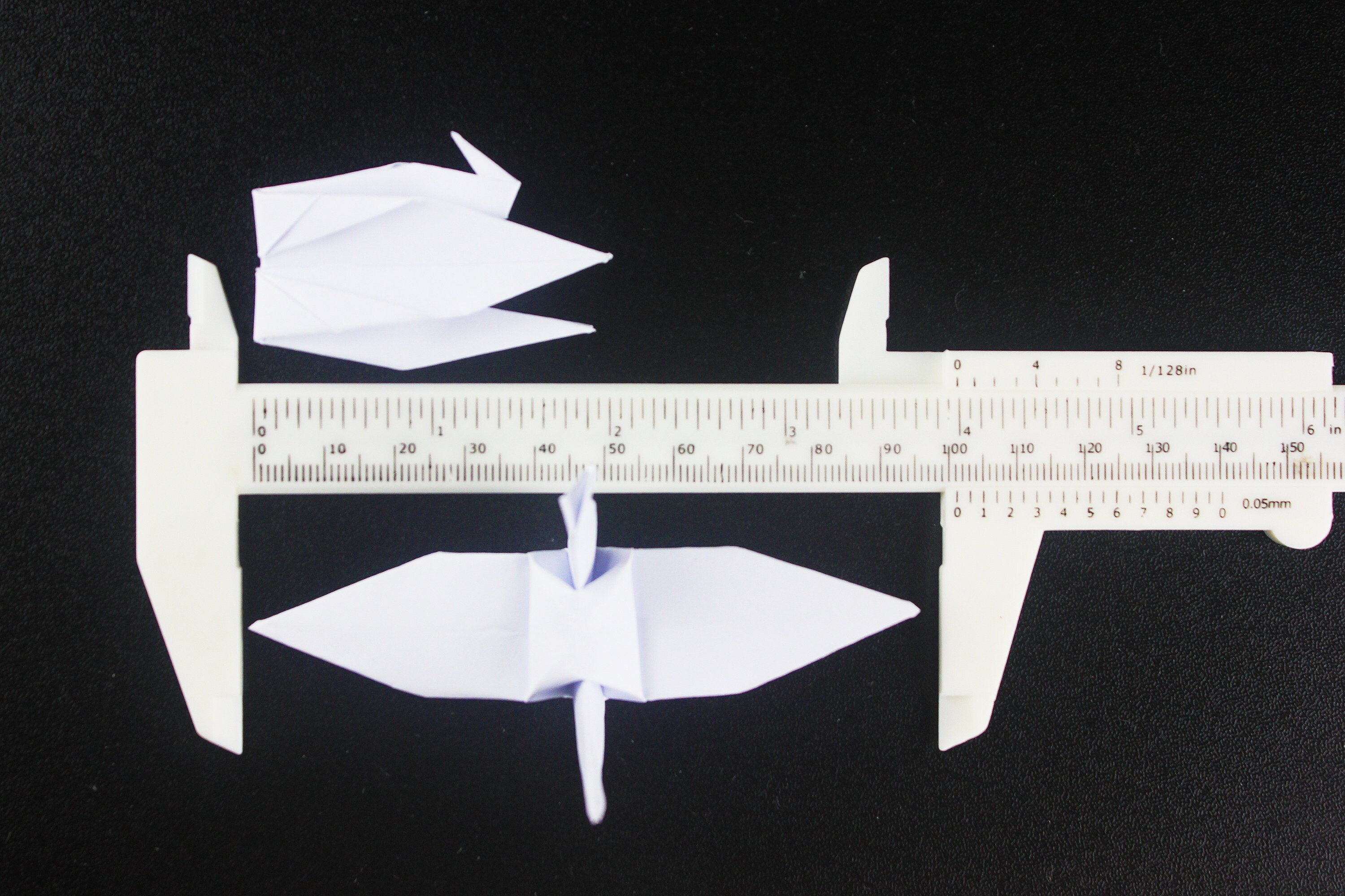 100 Pure White Origami Paper Cranes Paper Bird Fold Crane for Wedding