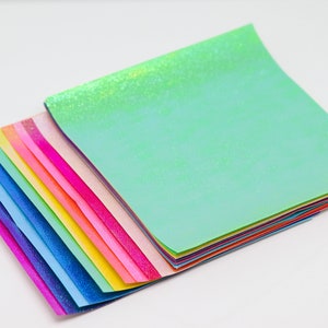Carta Chiyogami metallizzata – 50 fogli di carta origami in lamina – Confezione di carta origami colori misti – Carta Yuzen giapponese per gru origami