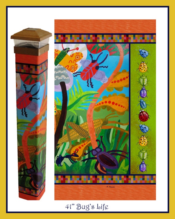 Garden Pole Art