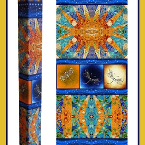 Star Gazing Garden Peace Pole with Solar Light 64&quot;