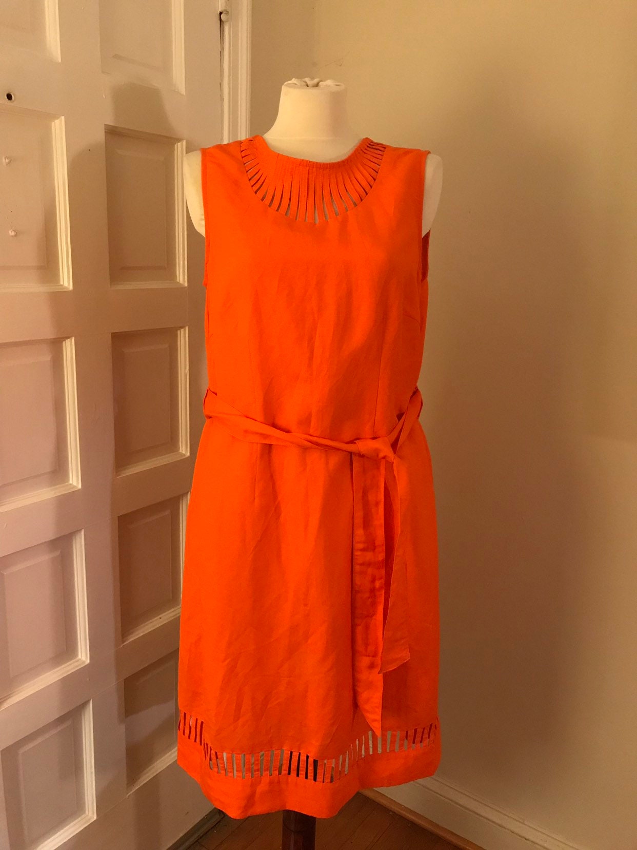A-line Linen Dress. NWOT new Without ...