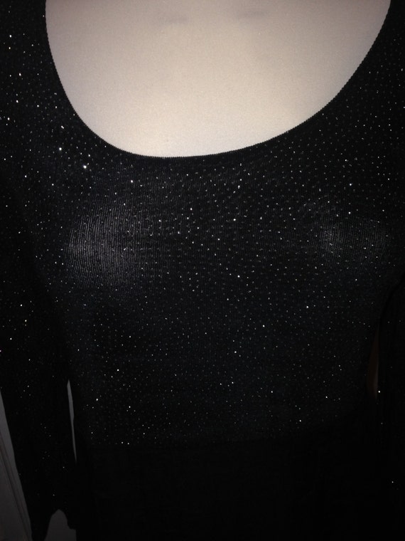 Black and Sprinkling Dress - image 2