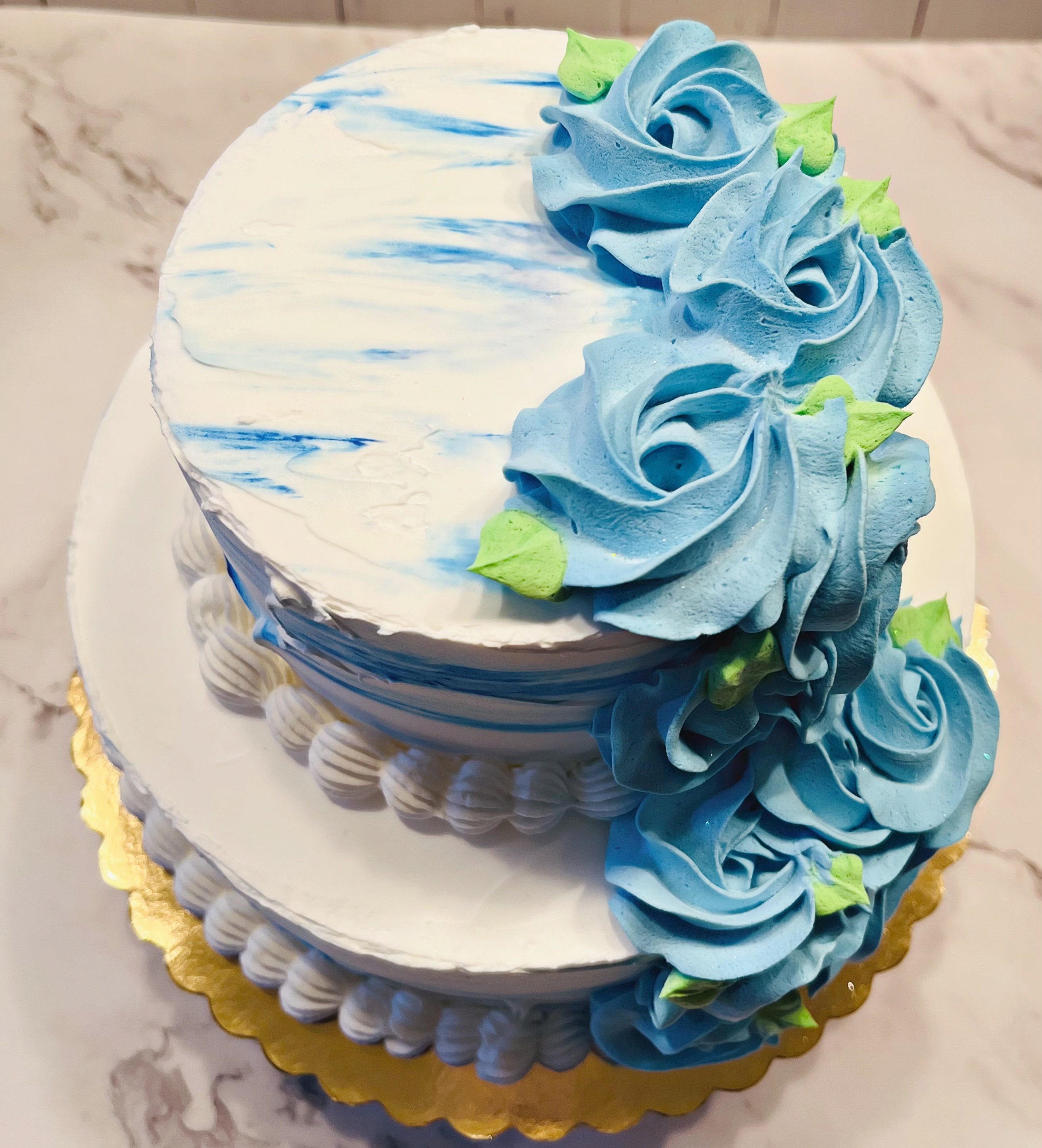 Adult Birthday Cakes — Blue Lace Cakes