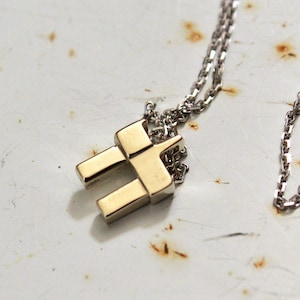 White gold 14k Gold Chai Necklace Gold Chai Pendant Gold 14k Gold necklace Jewish Jewelry Jewish Necklace Judaica Jewelry Hai necklace gold