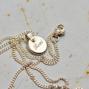 Collier prénom personnalisé en argent sterling fait main Collier prénom personnalisé unique Cadeau personnalisé pour elle