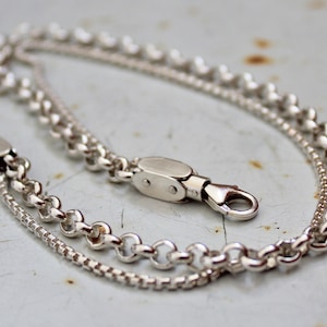 Unique Anklet Foot Bracelet Sterling Silver Anklet Boho Anklet Silver Anklet Bracelet Double chain Anklet summer jewelry ethnic jewelery