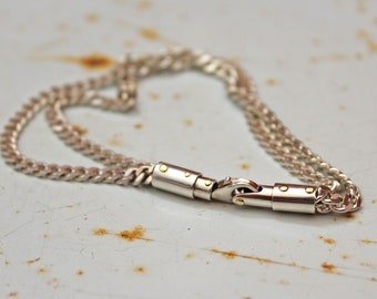 Silver Ankle Bracelet Anklet Sterling Silver Anklet chain Panzer Chain Anklet ankle Chain simple foot bracelet  summer jewelry