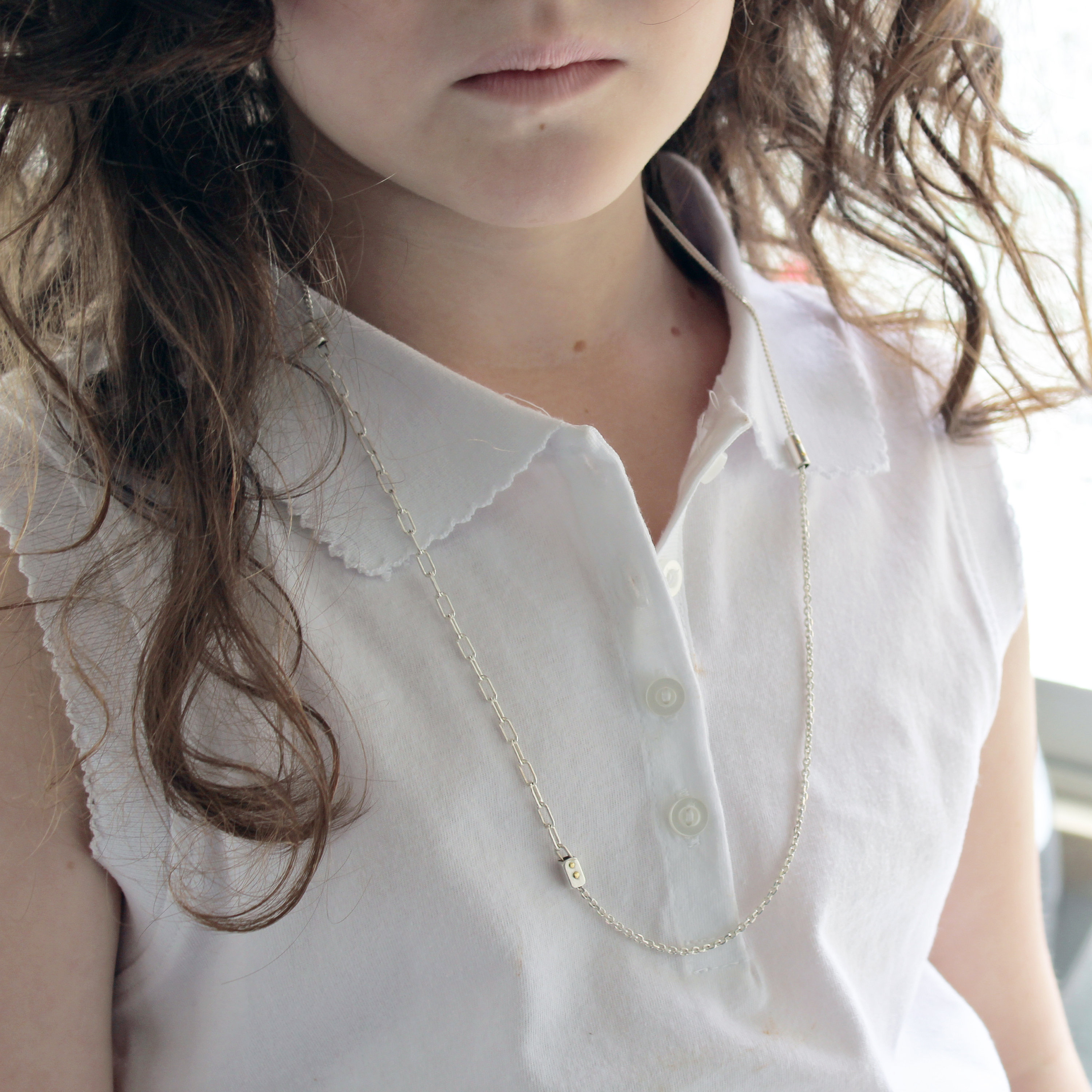 Unique Necklaces for Women Silver and 
