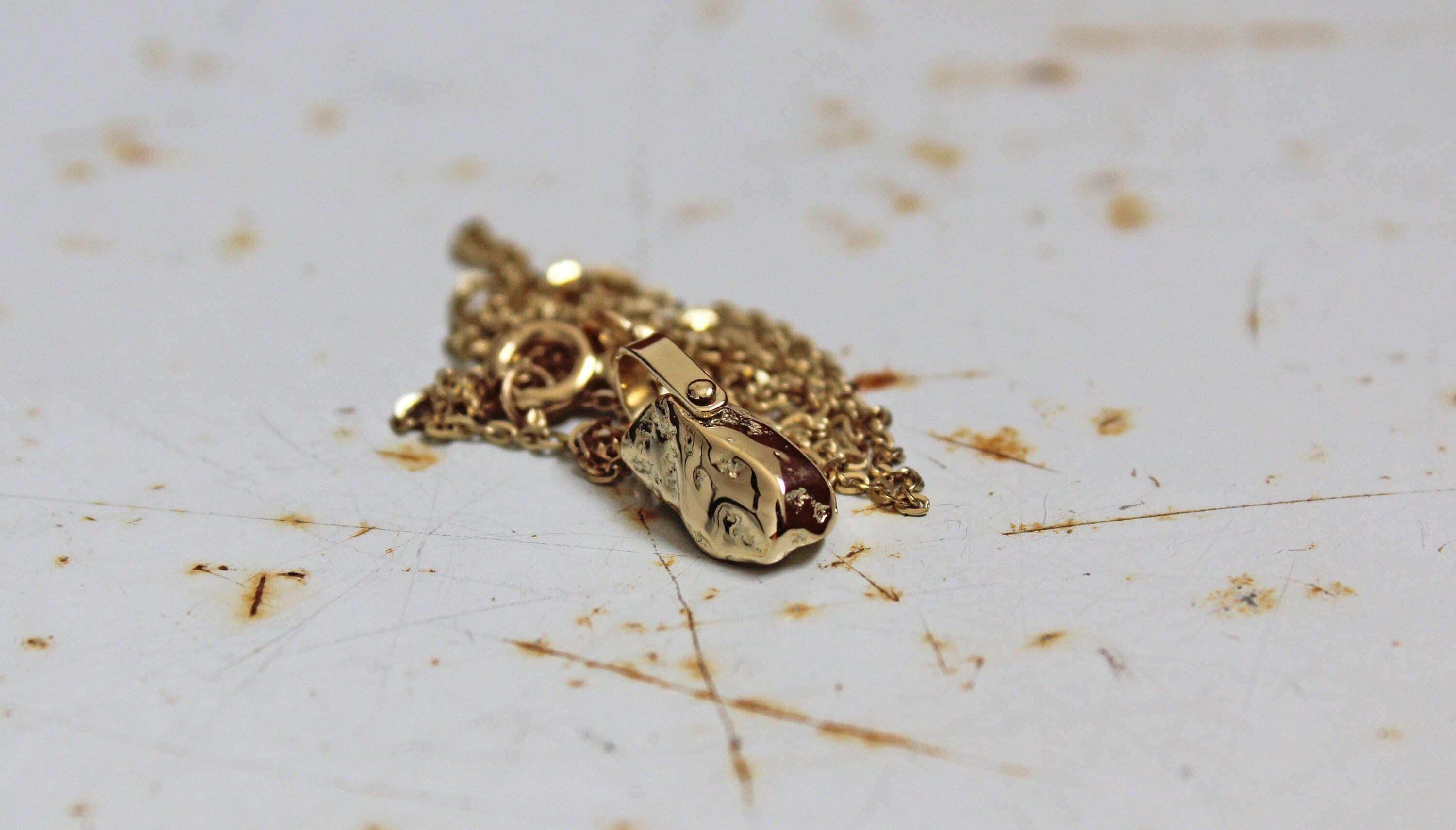 14k Gold Necklace Dainty Natural 