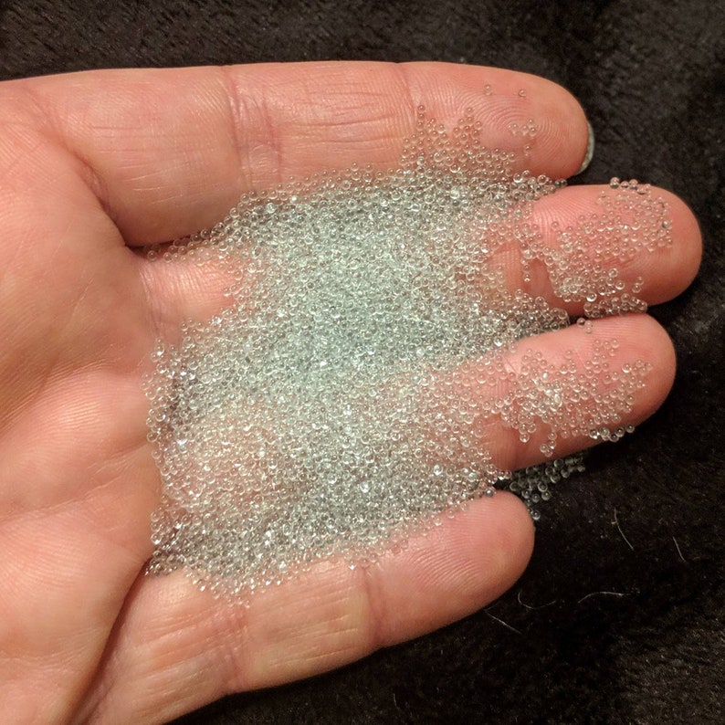 Glass Beads for DIY Weighted Blanket Glass Pellet Supply to Etsy